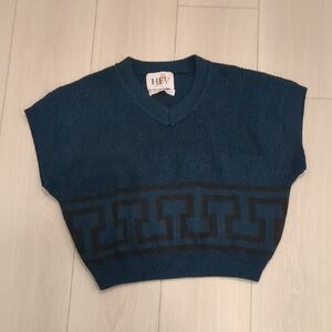 Women's Blue Sweater Vest